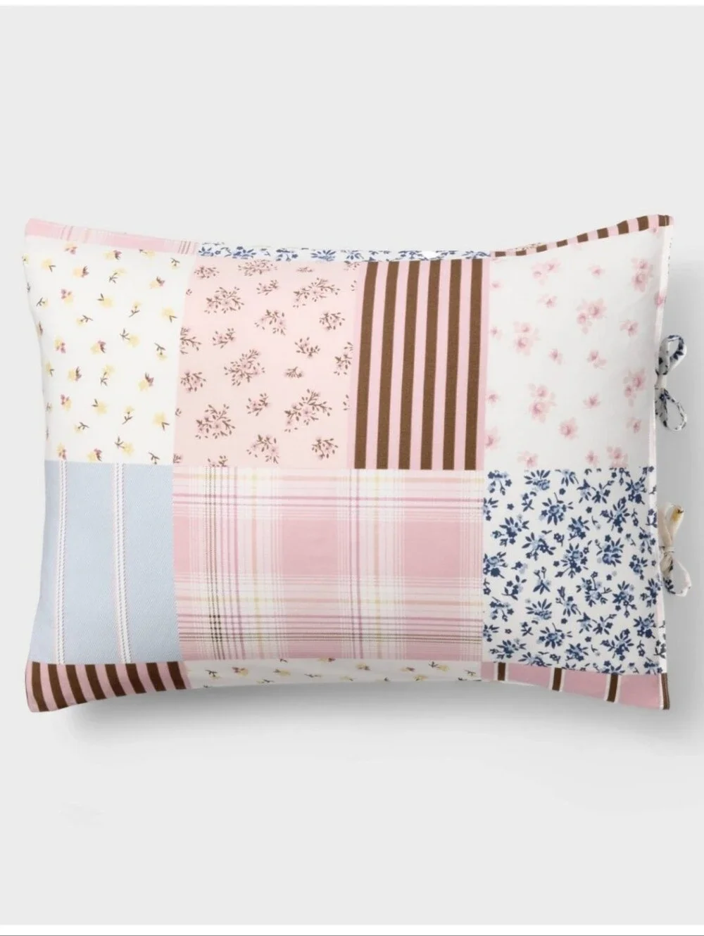 Queen/Full Percale Patchwork Comforter Set from The Hollister Collection Target